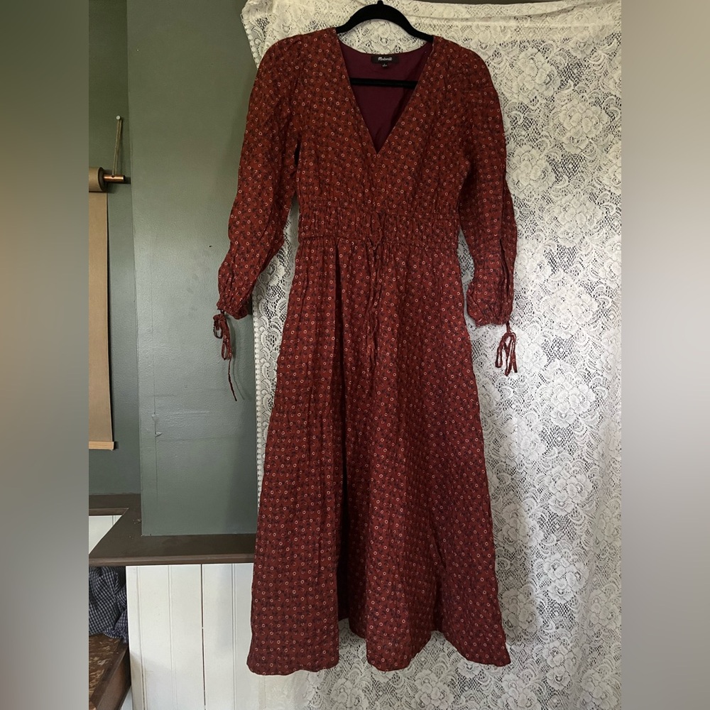 Madewell Sophia Floral Midi Dress